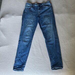 Women's American Eagle Next Level Stretch High Rise Jegging Blue Size 8